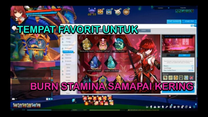 Burn Stamina Sekalian Farm Di Master Road - Elsword NA Indonesia