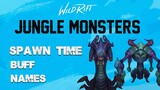 WILD RIFT JUNGLE MONSTERS - ALL YOU NEED TO KNOW