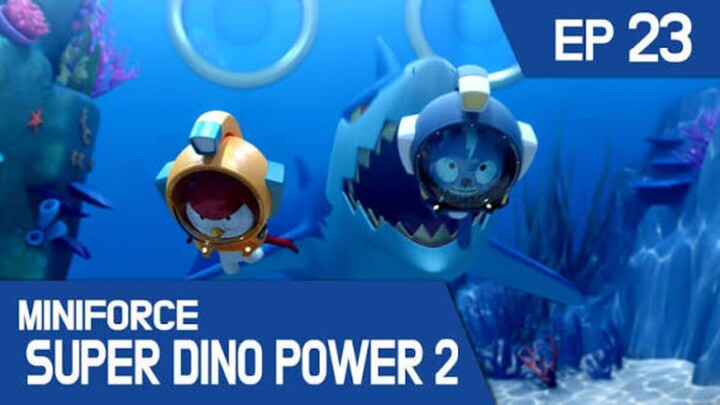 [English dub.] MiniForce Super Dino Power 2 EP23 – Here Comes Super Megalodon