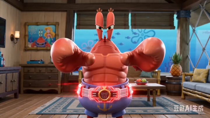 SpongeBob SquarePants Meets Armor Hero