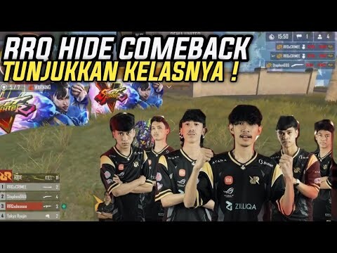 WOW ‼️Dikira pensi, RRQ HIDE tampil GANAS di turnamen Nasional - ESL FREEFIRE