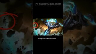 REAL SIZE OF MOBILE LEGENDS HEROES?! #mlbb #shorts