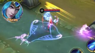 Lancelot zodiac & Lesley valentine skin all skill effects