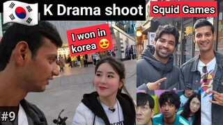 Met SQUID GAMES Actor & Korean Drama live shoot Experience in Seoul, Korea.