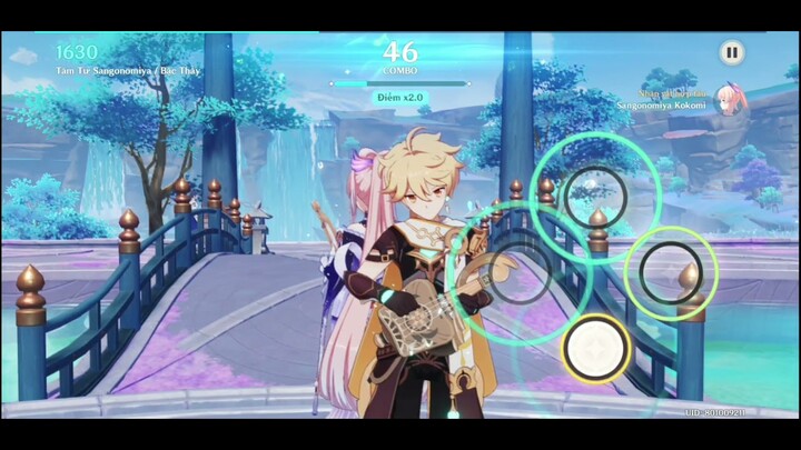 Genshin Impact | Aether x Kokomi | Event Giai Điệu Vang Vọng - Tâm Tư Sangonomiya