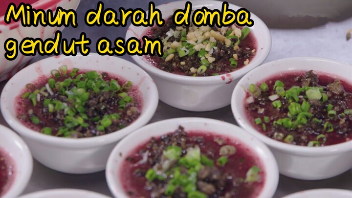 Minum darah domba +gendut asam