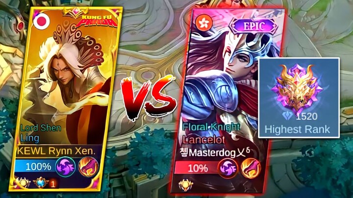 LING FASTHAND vs LANCELOT UNLI DASH (HIGH RANK!)🔥