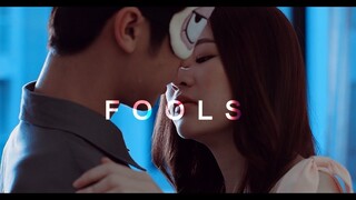 "only fools fall for you."