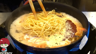 Bulgogi rosé pasta Korean Street Food