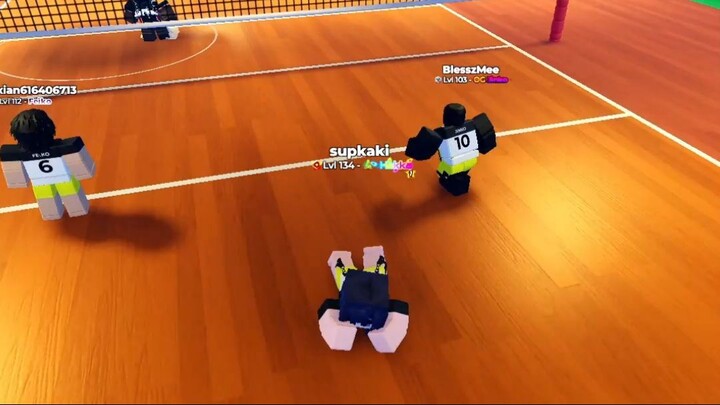 3 buddies just being a haikyuu wannabe