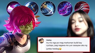 Hailey hinamon ako mag Cyclops Marksman Build