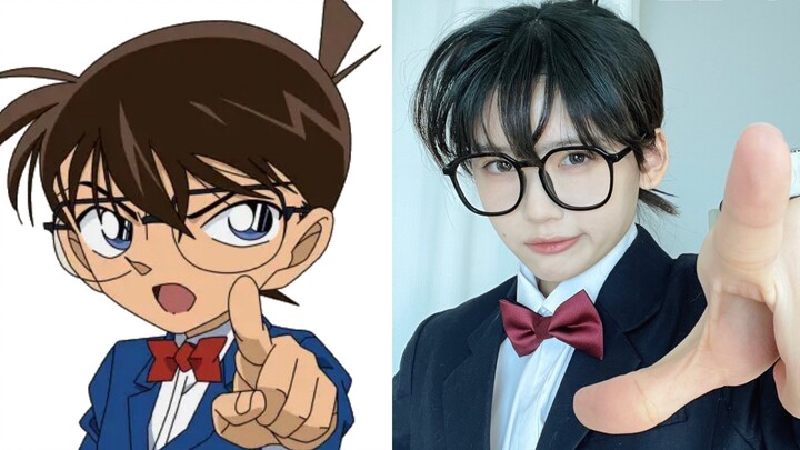 When anime hairstyles come into reality! I finally got my hands on Edogawa Conan~!