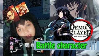 battle character kimetsu no yaiba ! bersama dede mui sundanese