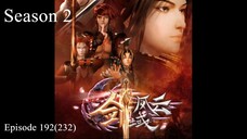 The Success Of Empyrean Xuan Emperor Season 2 Episode 192 [232] English subtitles