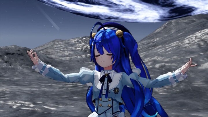 娘化哆啦A梦回旋于空中
