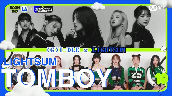 [COVER] LIGHTSUM - TOMBOY (원곡 (G)-IDLE) | Mnet 220915 방송