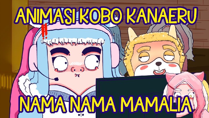 Animasi Kobo Kanaeru - Nama Nama Mamalia