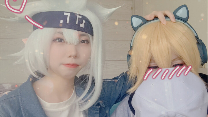 【Makeup try\cos】Today is also a happy day with Jinbao!