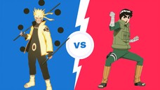 Naruto mode 🔥🔥 Vs Boss Rock Lee|Game Wibu