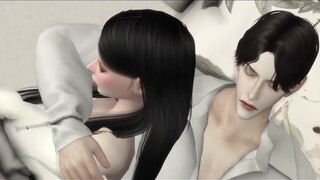 ฉากจูบสุดมัน 3 นาที | Underworld Gangster x Undercover Police Flower Gao Tian CUT | The Sims 4 Theat