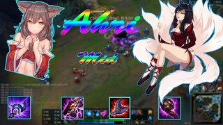 Ahri Mid Vs Veigar_ QuadraKill _ Hôn là Chết _ Cách chơi và lên đồ _ Liên Minh Huyền Thoại