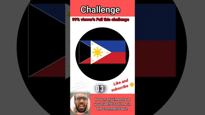 Challenge! who can take a Philippines Flag screenshot? Screenshot challenge #challenge #shorts