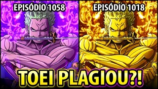 O ANIME DE ONE PIECE PIRATEOU?! ENTENDA A POLÊMICA SOBRE ZORO E PLÁGIO! One Piece Episódio 1058