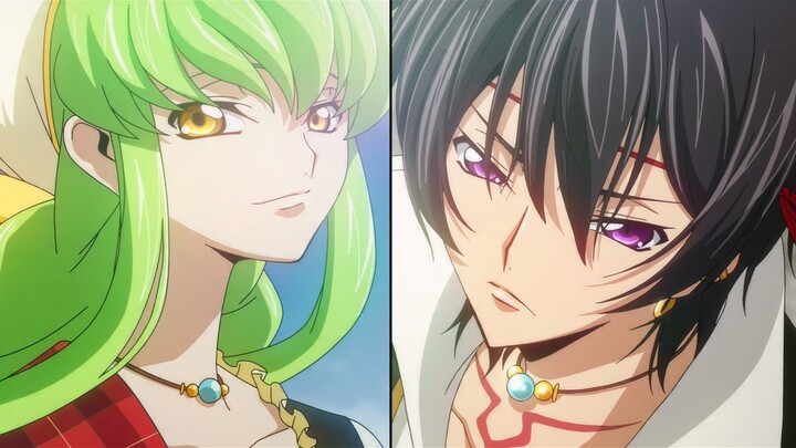 5 years after the resurrection! Lelouch CC appears again. I can still see this pair of flirting and 