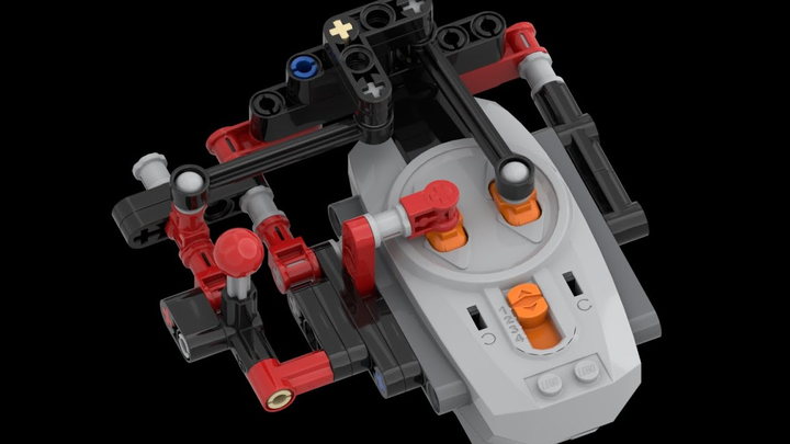 The joystick design of this remote control is amazing!