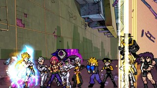 【MUGEN】全员荒木庄巅峰状态的对决，但是重置版