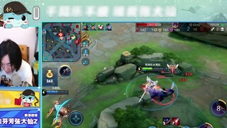 In the King of Glory, the master of the dog team rushed to score points, Li Bai infinitely crossed t