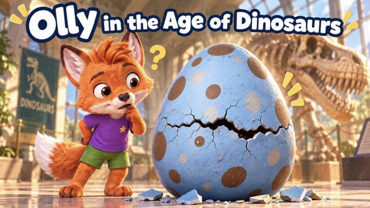 Olly the Little Fox | The Dinosaur Museum | Episode 1