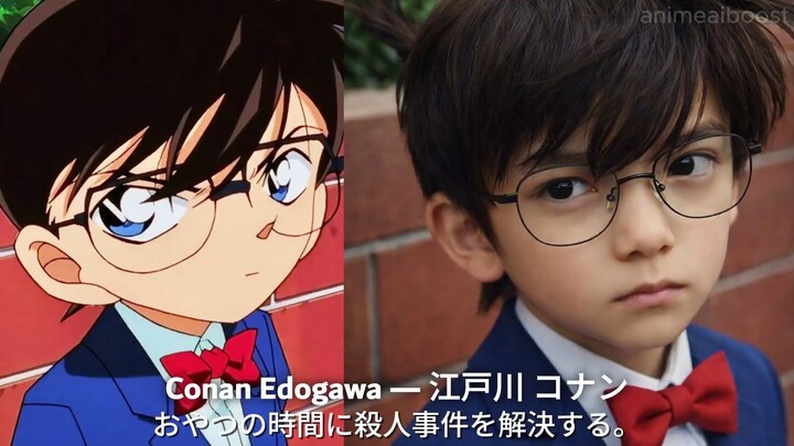 Phiên bản người thật của các nhân vật trong “Thám tử lừng danh Conan”!