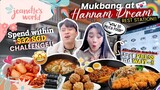 ☁️🌈STREET FOOD Mukbang at biggest Rest stop in Korea🤤👅- Ramyun, Donkatsu, Kimbap & more ✨