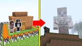 Minecraft CREEPYPASTA: Giant Alex Tấn Công Nhà Được Bảo Vệ Bởi bqThanh và Ốc
