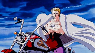 In the style of the last century, the beauty of the motorcycle bombed the street violently