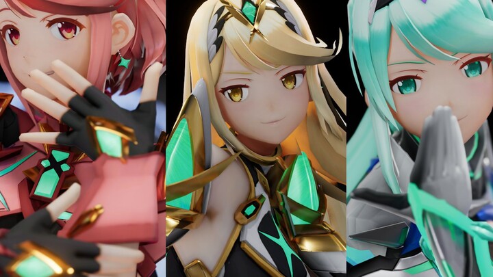 [Xenoblade Chronicles 2MMD] I like everyone, but there is no Nia