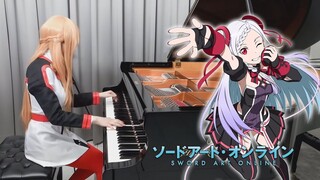 「Catch the Moment - LiSA」Sword Art Online : Ordinal Scale Theme Song | Ru's Piano