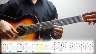 James Roy Horner - My heart will go on. Fingerstyle_Tabs_Karaoke