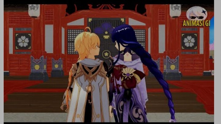 AETHER ASK RAIDEN SHOGUN ON A DATE