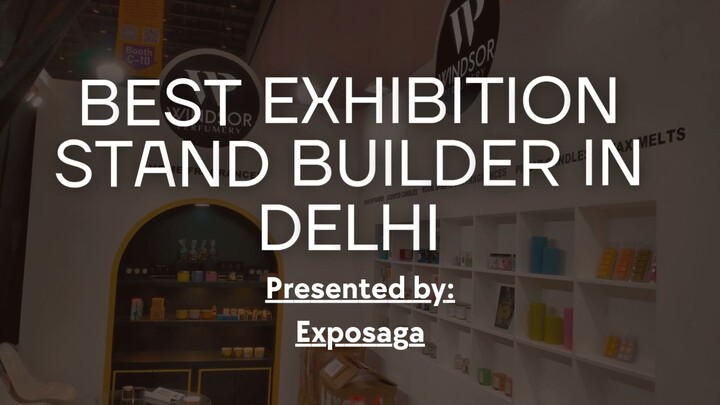 Professional Exhibition Stand Builder in Delhi for Brands & Exhibitors