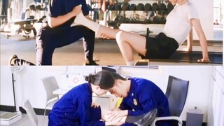 The same heroine was injured, the same teammates were watching, what a vicious contrast!