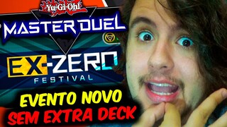 YU-GI-OH |  LANÇOU NOVO EVENTO ''SEM EXTRA DECK''