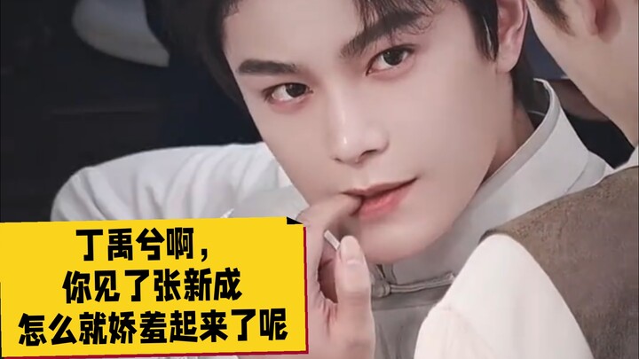 小丁啊，我本来站你攻的，可是你见了本哥怎么就娇羞起来了呢！【丁禹兮/张新成＆盐焗虾】