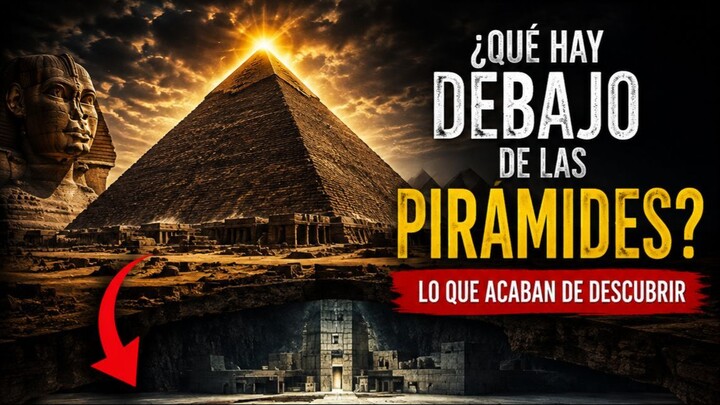 ¿QUÉ HAY DEBAJO DE LAS PIRÁMIDES?