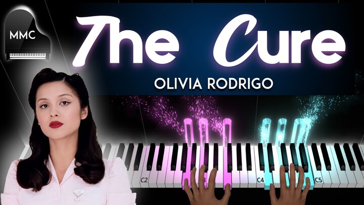 The Cure by Olivia Rodrigo piano cover/tutorial + sheet music
