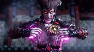 Shinnok Destroys Raiden, Shang Tsung And Quan Chi Scene - Mortal Kombat Onslaught