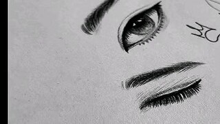 EYE DRAWING | SketchArtist Rampura | Sketch Drawing