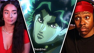 MY GIRLFRIEND REACTS TO - JOJO'S BIZARRE ADVENTURE Part 1 Episode 6 | Reaction!