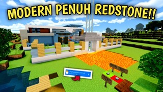 KEREN PARAHH!! MAP INI DESAIN NYA KEKINIAN DAN DIPENUHI REDSTONE😱 - Map Showcase Minecraft #79